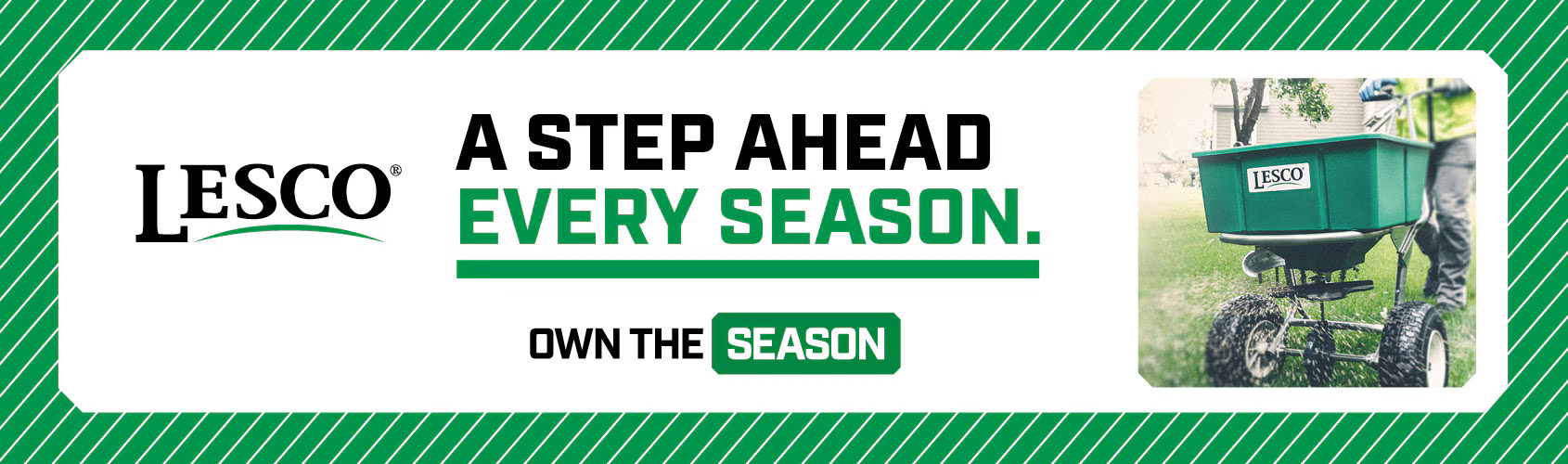 Professional LESCO fertilizer product used by Anytime-Mow LLC